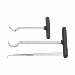 Condor Dichtring Demontage-Haken, 3-tlg., 2x S-Form + 1x gerade Spitze