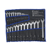 Werkzeuge – Qualität für Profis Dieser 25-teilige Condor Gabel-Ringschlüssel-Satz in den Größen 6 mm bis 32 mm ist übersichtlich in einzelnen Taschen in einer praktischen Werkzeugrolle angeordnet – perfekt für alle, die professionelles Werkzeug suchen. Jetzt kaufen