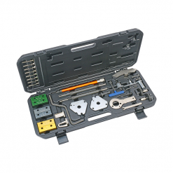 Werkzeuge – Qualität für Profis Der Condor Motoreinstell-Werkzeug-Satz, Fiat ist ein vielseitiger Werkzeugsatz mit verschiedenen Metallwerkzeugen und -komponenten, ordentlich angeordnet in einem eleganten schwarzen Tragekoffer, ideal für alle, die ein Werkzeug kaufen oder ihre Sammlung um eine günstige Bohrmaschine für Heimwerker erweitern möchten. Jetzt kaufen