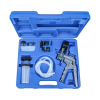 Werkzeuge – Qualität für Profis Blauer Kunststoffkoffer mit dem Condor Unterdruck-Handpumpen-Satz, einem umfassenden Vakuumpumpen-Bremsentlüftungsset mit verschiedenen Komponenten wie Schläuchen, Verbindungsstücken und einem Druckmesser. Ideal für alle, die Werkzeuge für Automobilprojekte kaufen oder ihre Elektrowerkzeuge günstig-Sammlung erweitern möchten. Jetzt kaufen