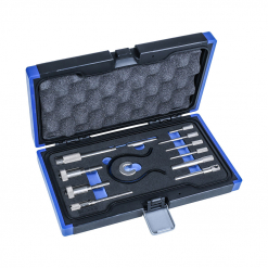 Werkzeuge – Qualität für Profis Ein Condor Motoreinstell-Werkzeug-Satz, konzipiert für Transporter wie Fiat-, Opel-, PSA- und Renault-Modelle, verfügt über verschiedene Metallkomponenten, übersichtlich angeordnet in einer Schaumstoffeinlage, perfekt als Ergänzung zu einem Akkuschrauber-Set. Jetzt kaufen