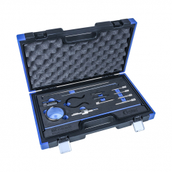 Werkzeuge – Qualität für Profis Schwarzer, mit Schaumstoff ausgekleideter Koffer mit einem Condor Motoreinstell-Werkzeug-Satz, PSA 1,8 / 2,0 / 2,2 L 16 V, einschließlich einer Auswahl praktischer Werkzeuge und Instrumente wie z. B. einem praktischen Akkuschrauber-Set. Jetzt kaufen