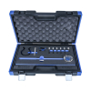 Werkzeuge – Qualität für Profis Der Condor Motoreinstell-Werkzeug-Satz für PSA/Renault und Lancia 3.0 L V6 bietet Präzisionswerkzeuge und Anbauteile, ordentlich organisiert in einem offenen blau-schwarzen Tragekoffer, ideal für alle, die Profi-Werkzeuge kaufen möchten. Jetzt kaufen