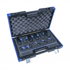 Werkzeuge – Qualität für Profis Entdecken Sie die Condor Kraftsteckschlüssel-Einsätze, ein 12-teiliges Set in einem eleganten schwarz-blauen, schaumstoffgepolsterten Etui. Diese aus CrMo gefertigten Steckschlüssel sind perfekt für Profis, die Wert auf Qualität und Haltbarkeit legen, und besonders ideal für diejenigen, die nach erschwinglichen Elektrowerkzeug-Optionen suchen. Jetzt kaufen