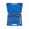 Werkzeuge – Qualität für Profis Blauer Kunststoffkoffer mit einem Condor Ratschen-Ring / Gabelschlüssel-Satz, 12-tlg., Varioplus 8-19 mm, perfekt für alle, die ein umfassendes Schraubenschlüssel-Set erwerben möchten. Jetzt kaufen