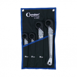 Condor Leitungs-Knarren-Ringschlüssel-Satz, 4-tlg., 24-32 mm