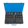Werkzeuge – Qualität für Profis Ein blauer Koffer enthält den Condor Ventilsitzfräser-Satz, einen 14-teiligen Satz Feinmechanikerwerkzeuge mit Fräsern von 30 bis 60 mm mit Winkeln von 45° und 90°, alles ordentlich in Schaumstoffpolstern untergebracht. Ideal für alle, die Werkzeug kaufen möchten, verleiht es Ihrem Werkzeugkasten eine professionelle Note. Jetzt kaufen