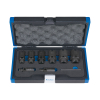 Werkzeuge – Qualität für Profis Dieses preisgünstige Set, der Condor Gewinde-Reparatur-Satz, enthält neun hochwertige schwarze Steckwerkzeuge in einem blau-schwarzen Koffer mit Schaumstoffauskleidung, ideal für alle, die Profi-Werkzeuge kaufen möchten. Jetzt kaufen