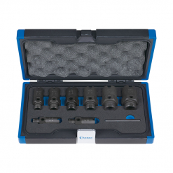 Werkzeuge – Qualität für Profis Dieses preisgünstige Set, der Condor Gewinde-Reparatur-Satz, enthält neun hochwertige schwarze Steckwerkzeuge in einem blau-schwarzen Koffer mit Schaumstoffauskleidung, ideal für alle, die Profi-Werkzeuge kaufen möchten. Jetzt kaufen