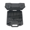 Werkzeuge – Qualität für Profis Der Condor Druckstücksatz, ein schwarzer Tragekoffer mit 21 unterschiedlich großen runden Metallwerkzeugen von ø 70-150 mm, ist in Fächer unterteilt und ideal für alle, die professionelles Werkzeug suchen. Jetzt kaufen