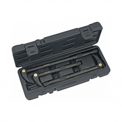 Werkzeuge – Qualität für Profis Der dreiteilige Montage-Hebeleisen-Satz von Condor mit flexiblem Kopf und Längen von 250–380 mm, präsentiert in einem eleganten schwarzen Kunststoffgehäuse, ist ideal für Enthusiasten, die ihren Schraubenschlüssel-Satz erweitern möchten. Jetzt kaufen