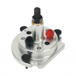 Werkzeuge – Qualität für Profis Das Condor Montagewerkzeug Kurbelwellendichtflansch mit Geberrad, VAG ist ein unverzichtbares Werkzeug, das mit verschiedenen Knöpfen in Rot und Schwarz sowie einem zentralen Gewindebolzen an der Oberseite ausgestattet ist. Qualität ist der Schlüssel beim Kauf erstklassiger Ausrüstung, egal ob Sie nach günstigen Elektrowerkzeugen suchen oder einen Schraubenschlüsselsatz kaufen möchten. Jetzt kaufen