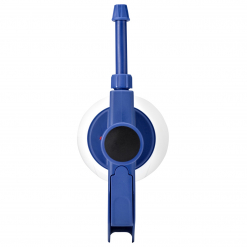 Werkzeuge – Qualität für Profis Draufsicht auf die Pressol SPRAYFIxx-Lösungsmittel-1 l, Regulierdüse mit blau-weißer Sprühdüse und schwarzem Rundknopf in der Mitte, ein Beispiel für die typische Präzision professioneller Werkzeuge. Jetzt kaufen