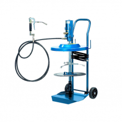 Werkzeuge – Qualität für Profis Das Pressol Fettsystem-FB-WA (17 009), eine blaue tragbare Fettpumpe mit Rädern, wird mit Schlauch und Düsenaufsatz geliefert und ist somit ein unverzichtbares Werkzeug neben Ihren preisgünstigen Elektrowerkzeugen. Jetzt kaufen