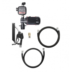 Werkzeuge – Qualität für Profis Pressol Flügelzellenpumpe 100 l/min-230 V-1~AC-50 Hz, EUS-EBZM-ZVABD-4 m auf weißem Hintergrund, mit digitalem Messgerät, Schlauch, Düse und Anschlüssen. Dieses Set ist ideal für alle, die professionelle Werkzeuge (Profi-Werkzeuge) kaufen möchten. Es bietet Zuverlässigkeit und Präzision sowie die wesentlichen Optionen für erschwingliche Elektrowerkzeuge (Elektrowerkzeuge günstig). Jetzt kaufen