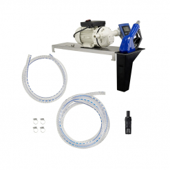 Werkzeuge – Qualität für Profis Die Pressol Urea-Elektromembranpumpe-35 l/min-230 V-1~AC, ZVAUD-EBZDU-GPM ist unverzichtbar für alle, die den Kauf von Profi-Werkzeugen in Erwägung ziehen. Sie ermöglicht eine effiziente Kraftstoffhandhabung und umfasst einen Elektromotor, Schlauch, Düse und Klemmen auf weißem Hintergrund. Jetzt kaufen