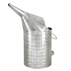 Werkzeuge – Qualität für Profis Der Pressol Messeimer-Weißblech, 10 l, mit seinem eleganten silbernen Design, dem langen schmalen Ausguss und dem praktischen oberen Griff schmiegt sich zwischen die Gartengeräte und verleiht jeder Umgebung Charme. Er ist ideal für alle, die bei ihren Gartenartikeln sowohl Eleganz als auch Zweckmäßigkeit schätzen. Jetzt kaufen