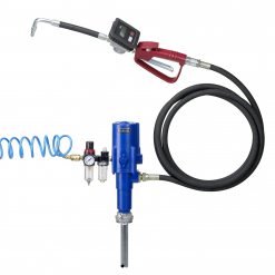 Werkzeuge – Qualität für Profis Entdecken Sie das Pressol Ölsystem-SR-NEF-PNP 3:1-WG, SRL 1500-Tankmontage-HZ-AR-AAS, eine professionelle Ölpumpe und -abgabe mit Funktionen wie einem blauen Spiralluftschlauch, einem Druckmesser, einer roten Zapfpistole und einem schwarzen Schlauch. Erwägen Sie, Ihren Werkzeugkasten mit diesem hochwertigen Produkt oder sogar einem umfassenden Schraubenschlüssel-Set aufzurüsten. Jetzt kaufen