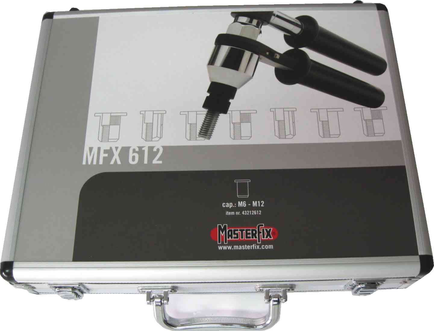 Masterfix Nietmutterngerät M6 M12 MFX612 im Koffer R 