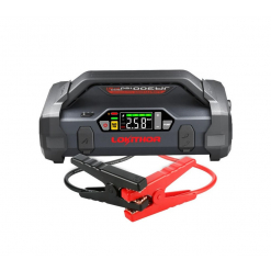 Werkzeuge – Qualität für Profis Lokithor JA302 multifunktionales 4-in-1-Starthilfegerät Power Booster mit digitaler Anzeige und Steuerung, mit eleganten schwarzen und roten Starthilfekabeln. Eine perfekte Ergänzung zu Ihrer günstigen Elektrowerkzeuge-Sammlung, wenn Sie über ein Akkuschrauber-Set hinausgehen möchten. Jetzt kaufen