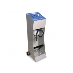 Werkzeuge – Qualität für Profis Wir präsentieren das Bremsen-Servicegerät (12 V, 20 l) mit Transportwagen - BSG 012_FW: eine Metallreinigungsmaschine mit Bedienfeld, Netzkabel und Rädern für einfache Mobilität. Perfekt für alle, die den Komfort von Elektrowerkzeugen günstig schätzen. Jetzt kaufen