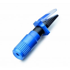 Werkzeuge – Qualität für Profis Ein blaues Refraktometer FT 2030 mit Handgriff und transparentem Sichtprisma, perfekt zur Ergänzung Ihrer Profi Werkzeuge kaufen-Sammlung. Jetzt kaufen