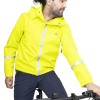Werkzeuge – Qualität für Profis Eine Person, die eine RainRider Fahrrad-Regenjacke für Damen/Herren, Segeljacke S trägt, fährt Fahrrad und blickt zur Seite, vielleicht um zu überlegen, wo sie als nächstes Werkzeug kaufen oder günstige Elektrowerkzeuge finden kann. Jetzt kaufen