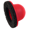 Werkzeuge – Qualität für Profis Der SAM Radnabenschleifer 76NS-NF ist ein rotes Gummiwerkzeug mit einem schwarzen Schleifring an der Basis, ideal zum Reinigen oder Beseitigen von Verstopfungen. Jetzt kaufen