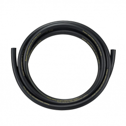 Werkzeuge – Qualität für Profis Der Pressol AdBlue® - Abgabeschlauch, 6 m ist ein aufgerollter schwarzer Gummischlauch mit gelber Schrift auf weißem Hintergrund. Jetzt kaufen