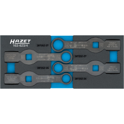 HAZET Schlag-Ringschlüssel Satz 163-623/4 ∙ 3/4 Zoll (20 mm) Vierkant