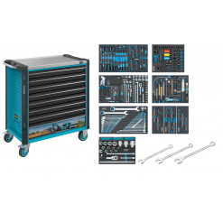 HAZET Werkstattwagen Assistent 179NXL ∙ 388-teilig