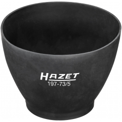 HAZET Gipsbecher Satz 197-73/5 ∙ 5 Stück-teilig