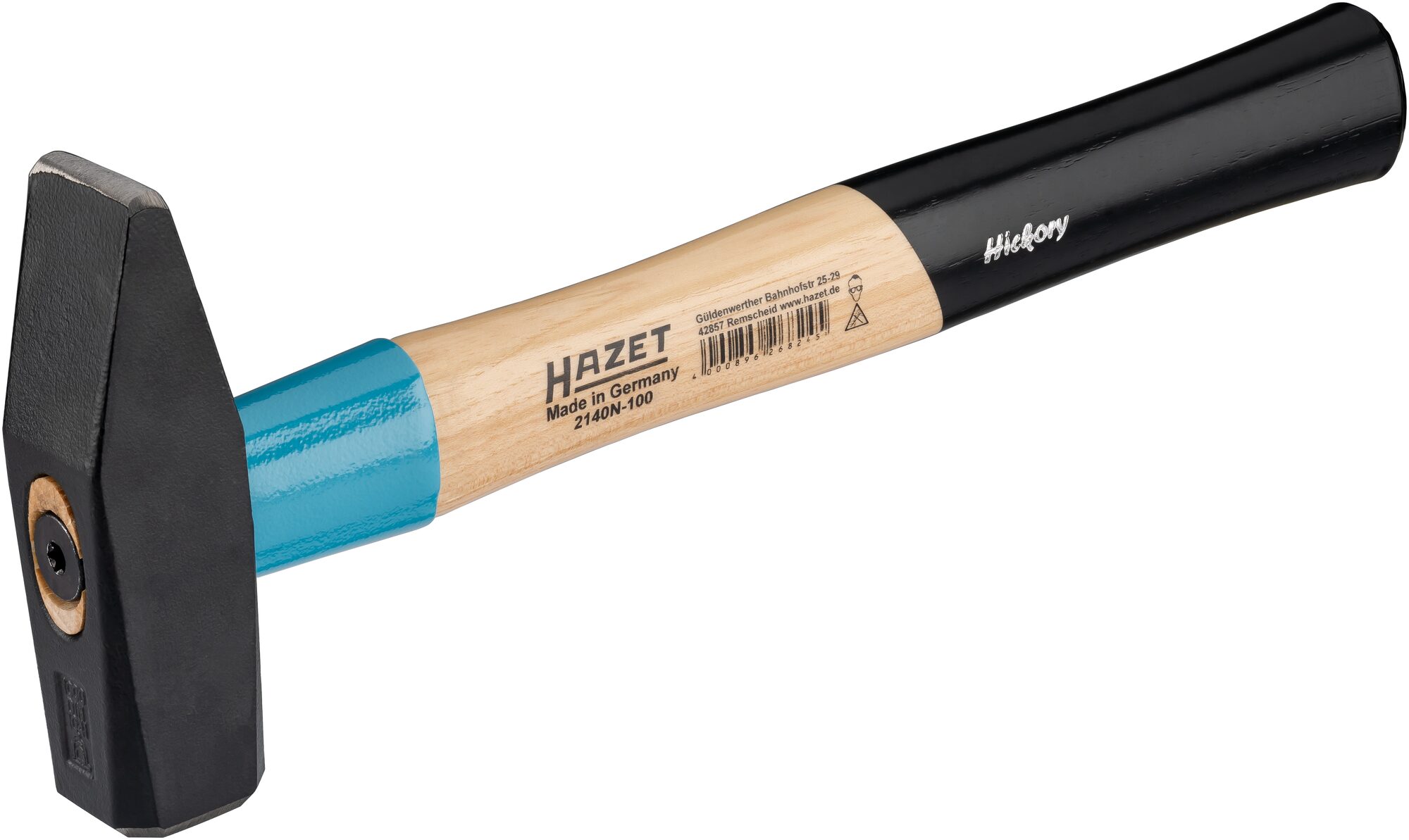 HAZET Schlosserhammer BluGuard 2140N-100 ∙ Länge: 360 mm