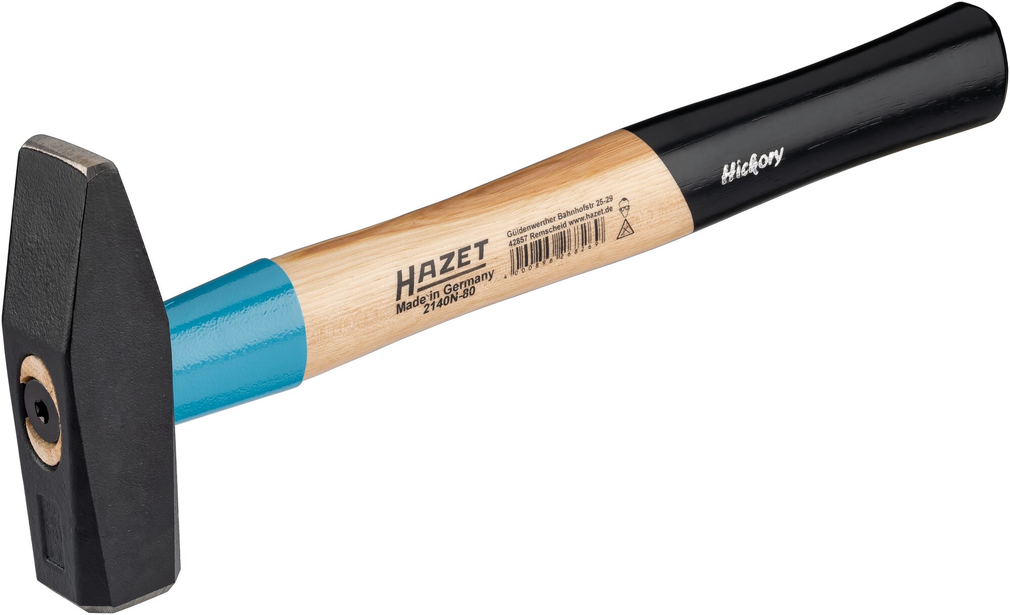 HAZET Schlosserhammer BluGuard 2140N-80 ∙ Länge: 350 mm
