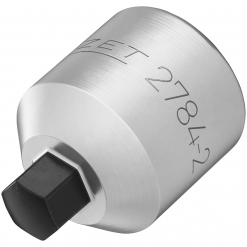 HAZET Bremssattel Schraubendreher-Steckschlüsseleinsatz 2784-2 ∙ 3/8 Zoll (10 mm) Vierkant