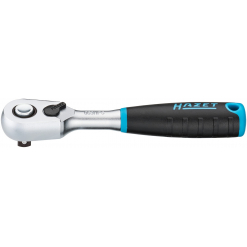 HAZET HiPer Feinzahn-Umschaltknarre ∙ 1/4 Zoll (6,3 mm) Vierkant