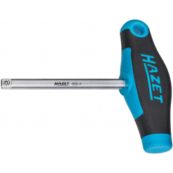 HAZET Steckgriff mit T-Griff 866-4 ∙ 1/4 Zoll (6,3 mm) Vierkant