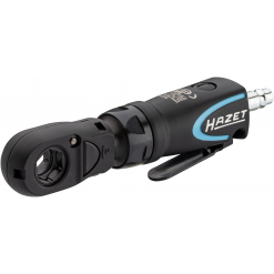 HAZET Mini Multifunktions-Ratschenschrauber 9023M-1 ∙ 1/4 Zoll (6,3 mm) Vierkant, 3/8 Zoll (10 mm) Vierkant, 1/4 Zoll (6,3 mm) Sechskant