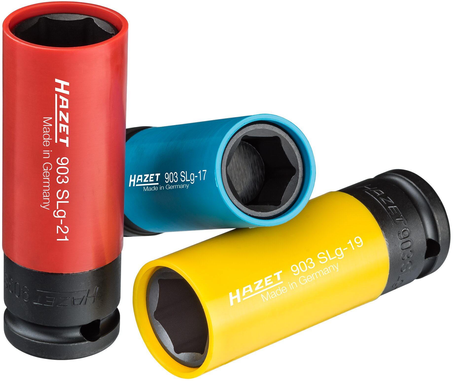 HAZET Schlag-, Maschinenschrauber Steckschlüsseleinsatz Satz 903SPC/3 ∙ 1/2 Zoll (12,5 mm) Vierkant