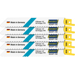 HAZET Sägeblätter Satz 9234P-150/5 ∙ 5-teilig