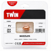 Werkzeuge – Qualität für Profis Packung mit TELWIN-Düsen für PV-Brenner Superior Plasma 70, 20 A–50 A, 5er-Set in kupferfarbener Ausführung, mit der Aufschrift „Made in Italy“ und Garantiesiegel. Jetzt kaufen