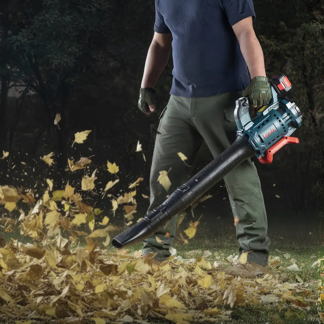 Ronix 8623C Bürstenloser Akku-Laubbläser 20 V, 18.500 U/min (ohne Akku und Ladegerät) – Bild 3