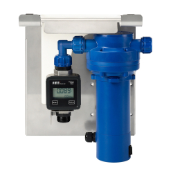 PRESSOL 25 271 – AdBlue-Pumpeneinheit auf Montageplatte mit digitalem Zähler